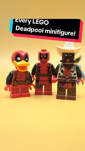 Every LEGO Deadpool Minifigure Overview