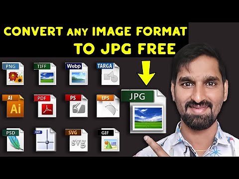 How to Convert Any Image Format to JPG for Free in Telugu - Free Online Image Converter
