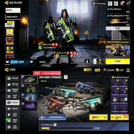 Unlock the Dark Minds Strongbox with Dancing with AGR56 Emote