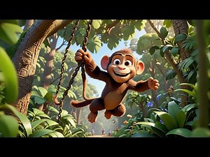 Let’s Do the Monkey Shake – Ooh Ooh Ah! | Jungle Dance Song for Kids | Fun Animal Rhyme
