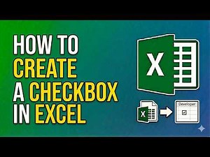 How to Create a Checkbox in Excel (2026) – Step-by-Step Guide