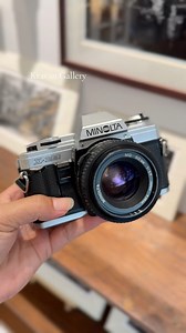 Minolta X-300 Film Camera | Lens Minolta new MD 50mm F/1.7 #kravangallery #filmcamera #classiccamera #analog #minolta | Kravan Gallery/ក្រាវ៉ាន់ ហ្គាលឡឺរី