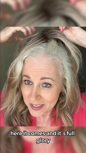 How to Hide Pure White Hair Roots in Minutes (No Dye Needed!) | UniWigs Airy Elegance