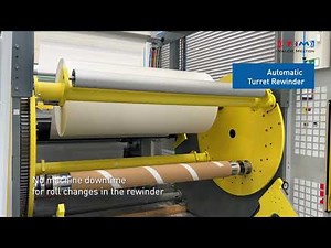 Label Stock Manufacturing with LP1600 Hot Melt Coating Line