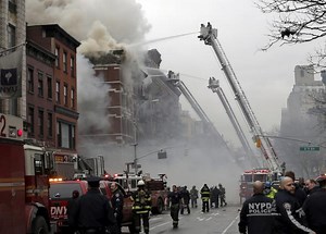 Powerful New York City Explosion Causes Raging Fire, Building Collapse