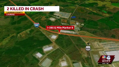 2 people killed in Laurens Co. crash