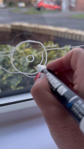 2.5K views · 29 reactions | A special Christmas revisit! The lovely lady who made me window paint 藍invited me back, and this year we created a cozy white Christmas village. Finished after dark but the still feels magical ✨懶 | Magic Creations | Facebook