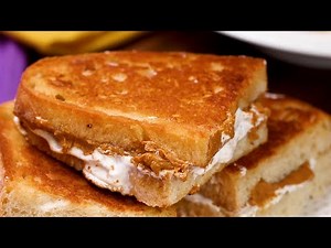 Homemade Toasted FlufferNutters Sandwich Recipe!