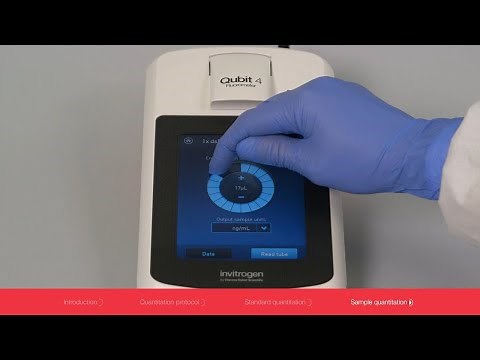 Qubit 4 Fluorometer: Accurate DNA, RNA, and Protein Quantitation