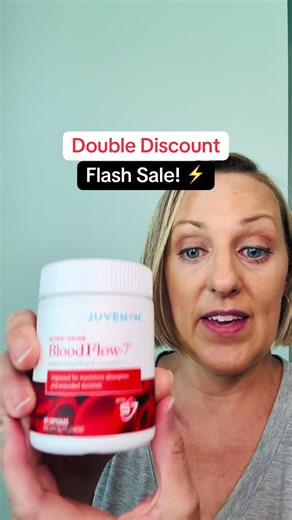 BloodFlow-7 by Juvenon is formulated to support healthy circulation, boost nitric oxide, and help maintain overall vitality. Made in the USA, it’s designed for energy, focus, and active living. #BloodFlow7 #HealthyCirculation #HeartHealth #TikTokMadeMeBuyIt #TikTokShop Disclaimer Affiliate Disclaimer: I am an affiliate, and brands may pay me a commission for purchases made through this video. Supplement Disclaimer: This content is for informational purposes only and not intended as medical advic