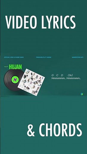 Hujan (Official Lyric & Chord Video) #shorts