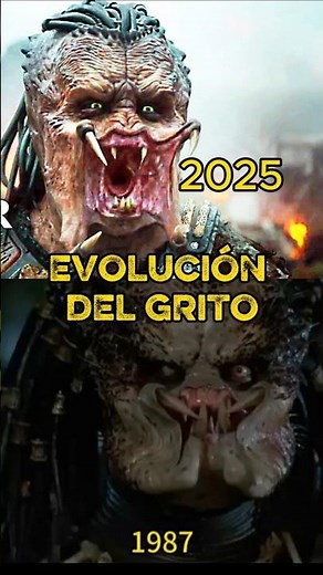EVOLUCIÓN DEL DEPREDADOR EN LAS PELICULAS DESDE (1987-2025)