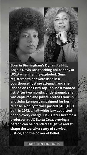 FBI Most Wanted at 26: Angela Davis’s Journey from Hunted to Acquitted