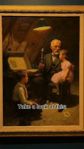 Paintings that explore lighting at the Norman Rockwell Museum.#history #art