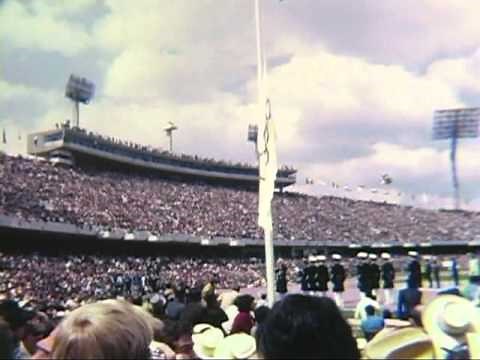 1968 Summer Olympics Opening Ceremony in Mexico - XIX Olympiad
