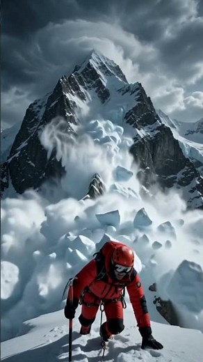 K2 | Avalanche thunders down mountain…