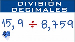 Breve explicación de cómo dividir números decimales, método para dividir enteros por decimales o decimales por enteros, dentro del curso de números decimales. Curso completo de Números Decimales: https://www.facebook.com/watch/100055132908857/553216946502183 _________________________________________________________________ Si quieres ayudarme para que el canal siga creciendo puedes: - Suscribirte: https://www.youtube.com/matematicaspr... - Contribuir al canal con una donación: paypal.me/profeAle