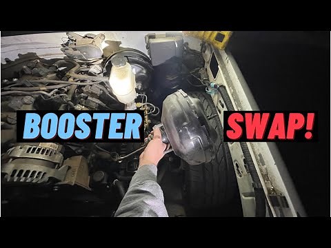 How To Change A 88-98 Chevy C1500 Brake Booster!!