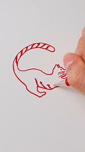 Cat alphabet, letter C #lettering #catlover | Made by Edgar