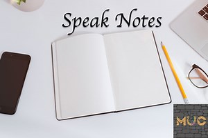 SpeakNotes