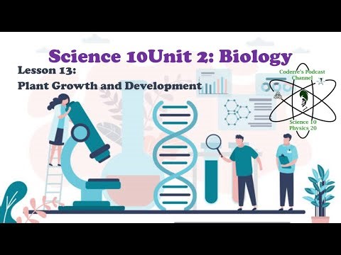 Science 10 Biology Lesson 13 Plant growth