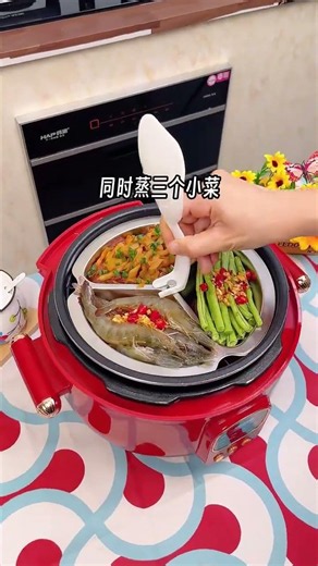 This Electric Cooker Does Everything! 🤯 One Cooker, Endless Meals! 🍚🥘 #cooking #shorts