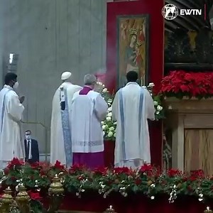 2.6K views · 404 reactions | Pope Francis’ first public act of 2022 was to offer Mass for the Solemnity of Mary, Holy Mother of God. He recalled that January 1 marks the World Day of Peace, instituted by St. Paul VI in 1968. | Ave Maria | Facebook