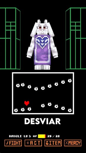 This mod recreates Undertale in Minecraft.