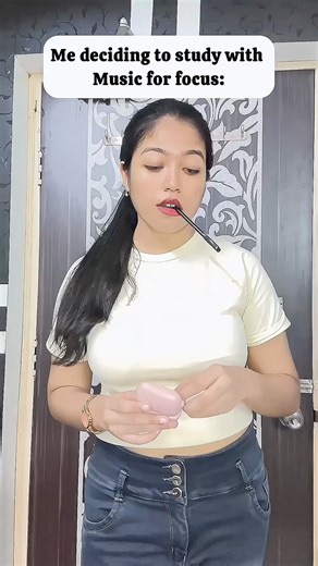 When I decide to study with music 😂 #shorts #relatable #viral #funny #trending #foryou