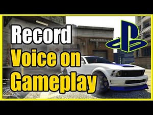 How to Record Voice in PS4 Video Clips and Gameplay (Easy Mic Tutorial)
