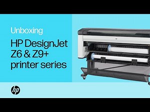 Install HP DesignJet Z6 & Z9+ printer series | HP DesignJet | HP Support