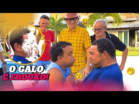 GALO RI E PERDE A PROVA PARA THIAGUINHO 🤣
