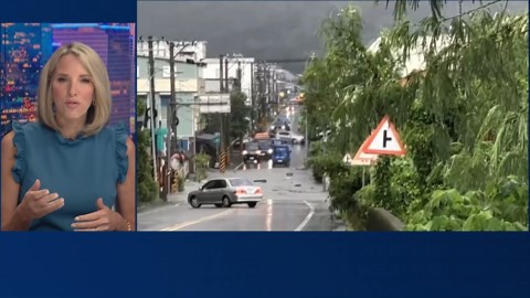 Deadly typhoon brings massive damage to Taiwan and Hong Kong