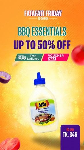 8.5K views · 2.4K reactions | Everything you need for Smoke & Savor is here!  Upgrade your BBQ setup with up to 50% Off. Unlock extra savings with Voucher Max. Enjoy the convenience of Free Delivery! Shop now: https://c.drz.co/a.2b #DarazBD #Fatafati_Friday #BestDeals | Daraz Online Shopping | Facebook