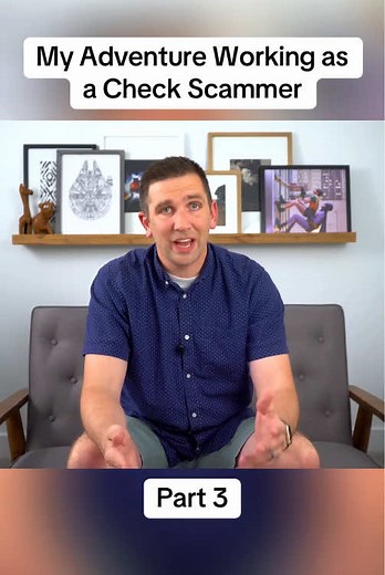 My Adventure Working as a Check Scammer #fyp #scam #viral | saving people from scammer