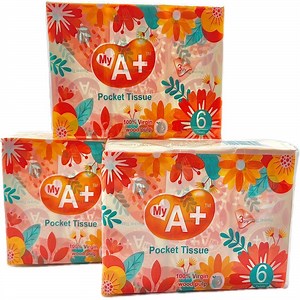 [Hot Item] 2023 New Design 3ply Dry and Wet Use 100% Virgin Wood Pulp Pocket Tissue Paper