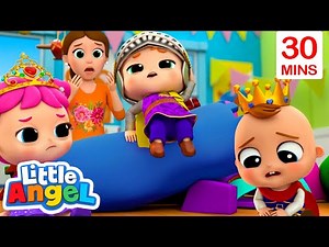 No More Jumping On The Bed | Healthy Habits Little Angel Nursery Rhymes