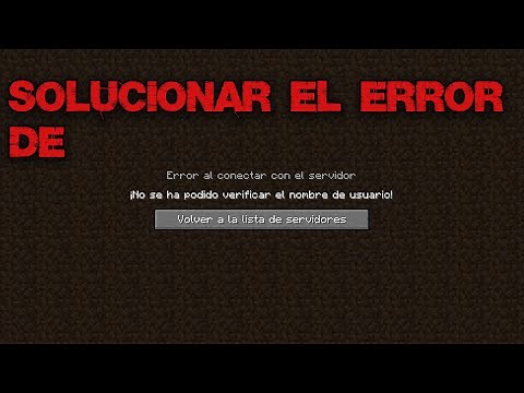 Solución De Error No Se a Podido Verificar El Nombre De Usuario/Minecraft / Aternos
