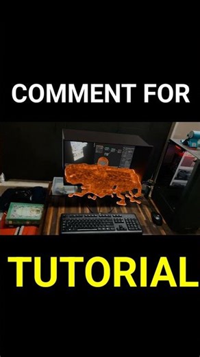 Computer Se Lava Bahar Nikal Diya 😱🔥 | Blender CGI Camera Tracking Tutorial #motiontracking #viral