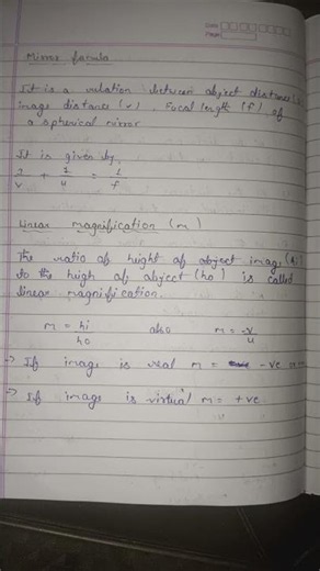 all Formula of light (reflection & refraction), PHYSICS | #10thphysics #cbse #boardexam