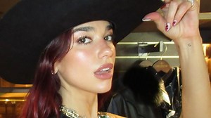 Dua Lipa's Butt-Baring Leather Hot Pants Could've Passed as Underwear