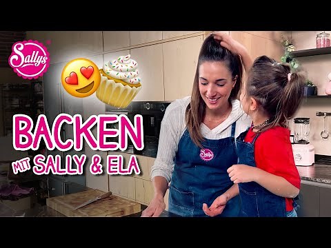 Schokomuffins / Kinderrezept / Ela backt mit Mama / Sallys Welt