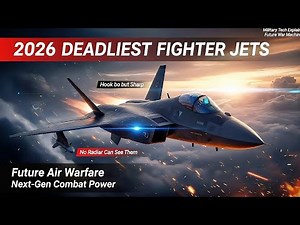2026’s Deadliest Fighter Jets | Top Military Aircraft Shaping Future Air Warfare