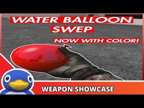 Water Balloon SWEP (GMOD Weapon Showcase)
