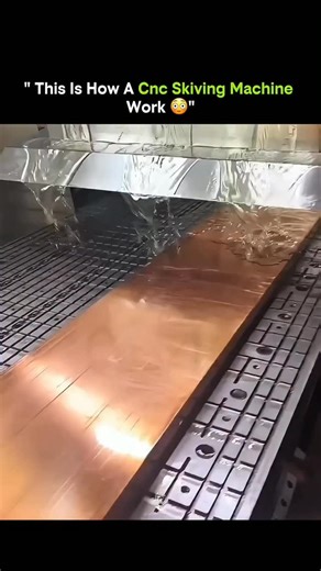 viral || sci || physics || universal on Instagram: "This machine quietly carves perfect gear teeth with microscopic accuracy using pure engineering logic ⚙️ A CNC skiving machine looks calm on the outside, but inside it performs one of the most precise metal-cutting dances in modern manufacturing. Unlike traditional gear cutting, skiving allows the cutting tool and the workpiece to rotate together at carefully controlled angles. This synchronized motion lets the machine shave material smoothly, 