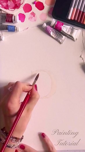 4.6K views · 105 reactions | brush using skill #artwork #acrylicpainting #acrylic #watercolorpainting #brush #colorful | Painting Tutorial | Facebook