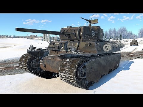 War Thunder: M6A1 American Heavy Tank Gameplay [1440p 60FPS]