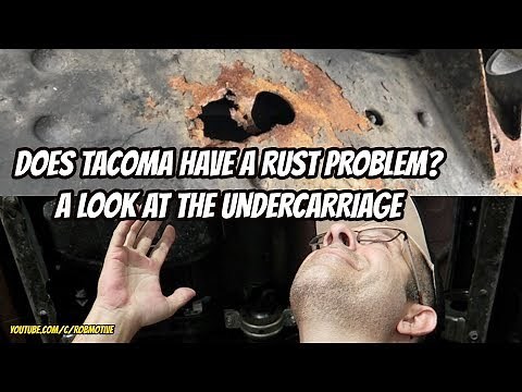 Does TACOMA have a RUST Problem? A look at the UNDERCARRIAGE