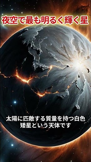 「シリウスの謎を解明！夜空で最も輝く星、シリウスの秘密とは？【天文学・宇宙の神秘】」#シリウス #天文学 #宇宙の神秘