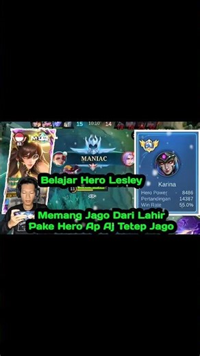 She's a natural born expert, but no matter what hero she uses, she'll still be a master🔥Lesley's ...